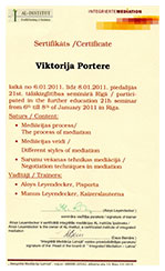 Integrierte Mediation Certificate 2